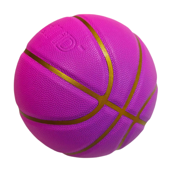 Personalised my ball iD Basketball - Pink/Purple Gummy Series